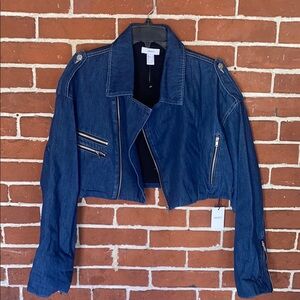 NWT Forever 21 Blue Denim Women's Jacket
